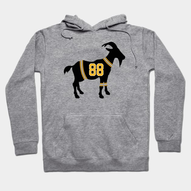 David Pastrnak Boston Bruins GOAT Hoodie by cwijeta